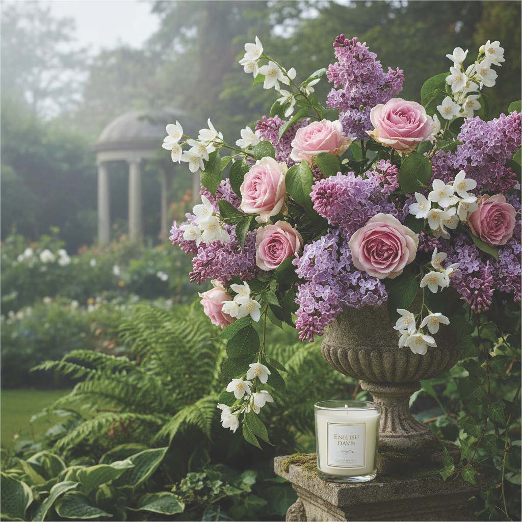 English Garden Candle
